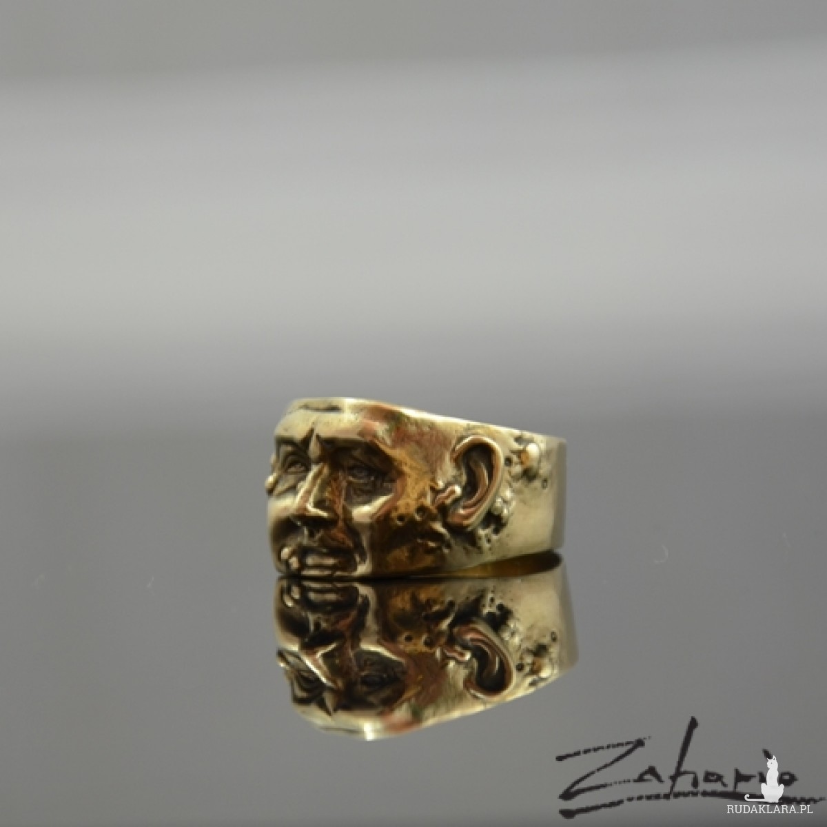 Pierścień Zaraza Brąz Zahario